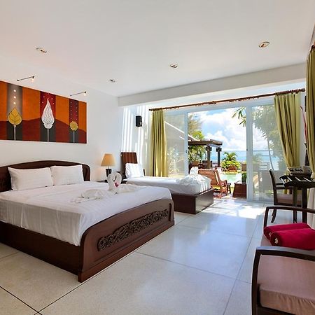 Emerald Sands - Beach Front 4 Bed Pool Villa Самуи Номер фото