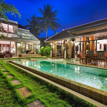 Emerald Sands - Beach Front 4 Bed Pool Villa Самуи Экстерьер фото