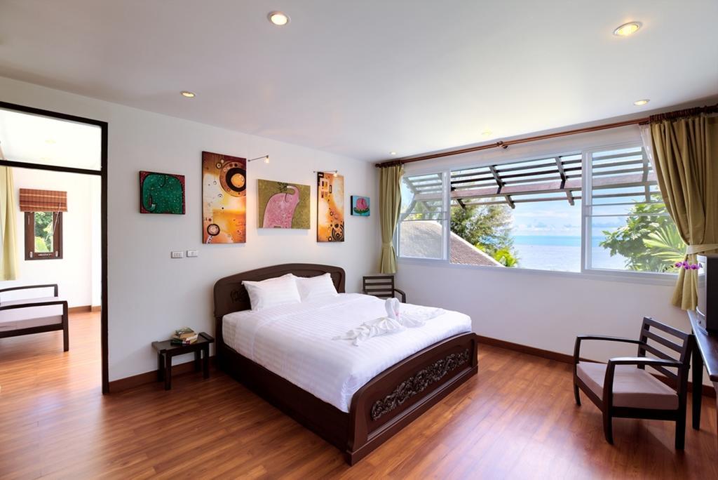 Emerald Sands - Beach Front 4 Bed Pool Villa Самуи Номер фото
