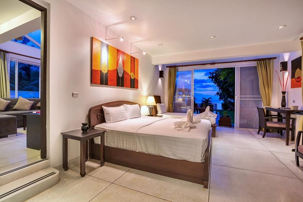 Emerald Sands - Beach Front 4 Bed Pool Villa Самуи Номер фото