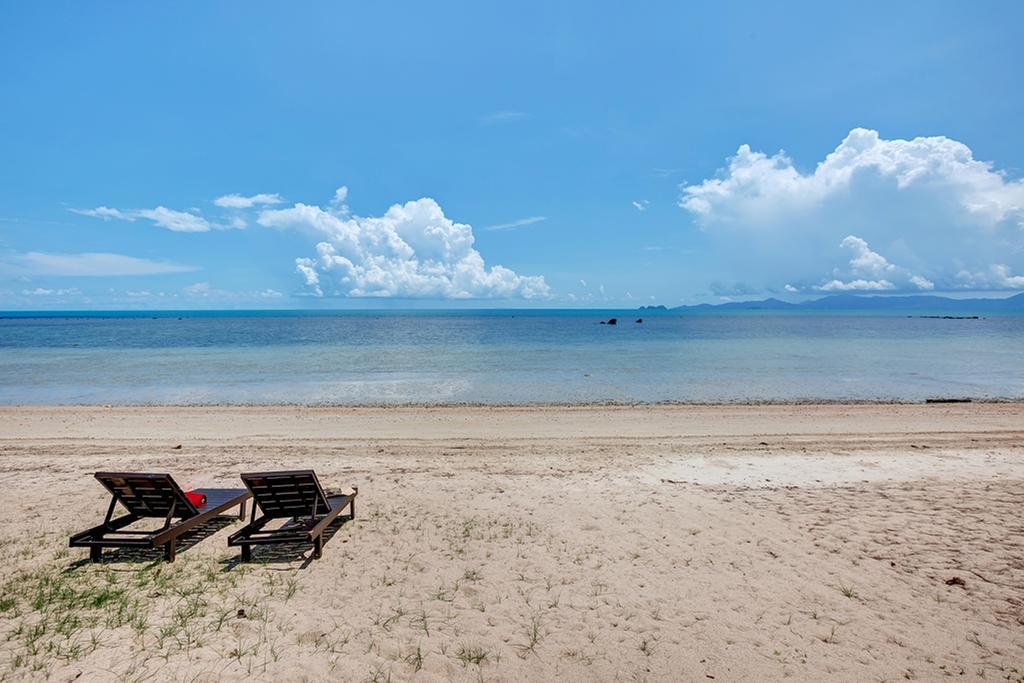 Emerald Sands - Beach Front 4 Bed Pool Villa Самуи Номер фото
