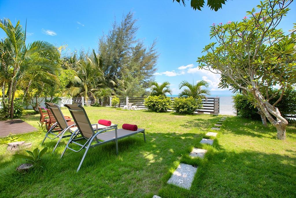 Emerald Sands - Beach Front 4 Bed Pool Villa Самуи Номер фото